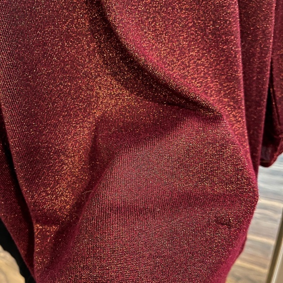 Michael Kors metallic knit top - Picture 3 of 5